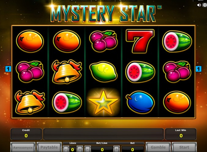 Автомат Mystery Star в казино vulkangrand