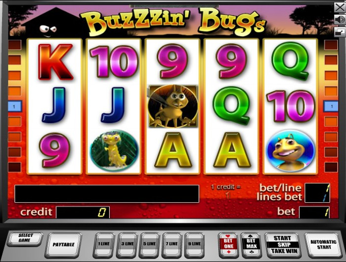 Автомат Buzzing bugs в казино vulkangrand