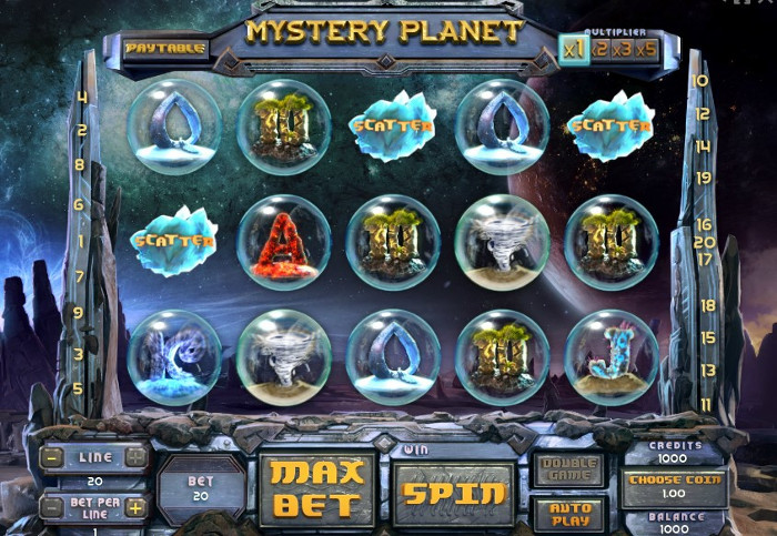 Автомат Тайная планета в казино vulkan champion play