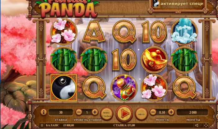 Автомат Панда Панда в казино Vulkan vegas